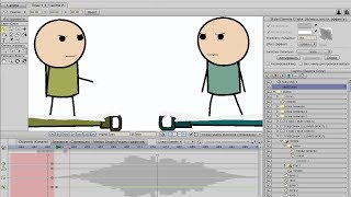 Синхронизация звука из Anime Studio Pro (Moho Pro) с видео на монтаже в After Effects / Premiere Pro