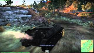 ЗБТ Танки War Thunder 13   командная игра, геймплей наземки збт Tanks gameplay War Thunder