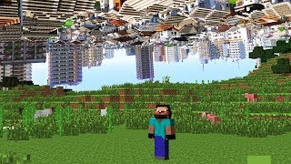 НУБИК НАШЕЛ МИР НА НЕБЕ В МАЙНКРАФТ МИРЕ ! неудачник нуб против про троллинг в minecraft дом