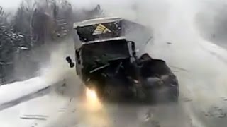 Происшествия на дорогах, страшные аварии, аварии и ДТП с видеорегистратора! #16