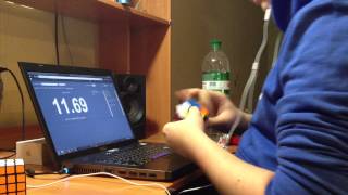 Ivan Vinnik Rubik's Cube avg 12 9.72