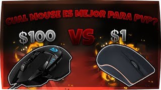 1$ vs 100$ MOUSE PvP Minecraft INCREÍBLE