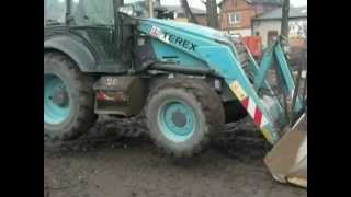 Экскаватор-погрузчик TEREX 860 2005год WWW.KMRENT.PL +48 663560322
