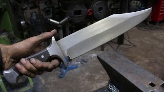 Forging the ultimate Bowie knife