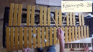 Jazz Vibraphone Etude: Blue Bossa (Kenny Dorham)