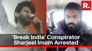 'Break India' Conspirator Sharjeel Imam Arrested In Bihar's Jehanabad