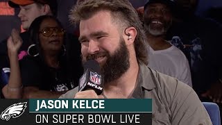 Jason Kelce Shares Super Bowl Advice He Gave Travis Kelce | Philadelphia Eagles