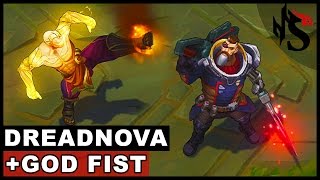 All Dreadnova Skins Darius Gangplank + God Fist Lee Sin Legendary Skin Spotlight (League of Legends)