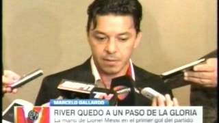 Mundial de Clubes 2015 Barcelona 3 vs River 0 Gallardo habla después de la Final en SC