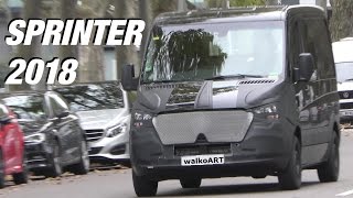 Mercedes Erlkönig - Sprinter 2018 auf der Straße - 2018 Sprinter VS30 on the road 4K-SPY VIDEO