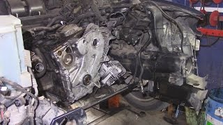 Ремонт автомобиля BMW 320D 1999, замена приводных цепей  ЧАСТЬ ВТОРАЯ.
