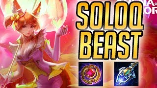 AOV: CONQUEROR LILIANA CARRIES SOLOQ! ? | Arena of Valor Liliana Arcana | ROV Liliana