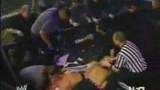 WWE - Jeff Hardy 30 Feet Swanton Bomb On Raw 1/14