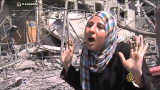 القصف الإسرائيلي يدمر بيت حانون