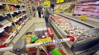 Поход в магазин Leaderprice во Франции 1 часть.Life in France