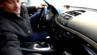 =MERCEDES W211 СНЯТИЕ ДЕРЕВА С ТОРПЕДО И БЛОКА КЛИМАТА. Avangard=