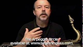 Circling the Arpeggios - Jazz Sax Quick Tips #28 - Saxophone Lessons