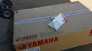 Распаковка и комплектация лодочного мотора Yamaha 9.9 GMHS