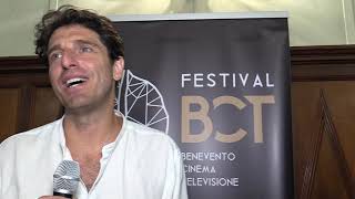 Giampaolo Morelli ospite al Bct Festival del Cinema e della Televisione