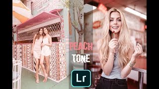 How to edit peach tone in lightroom mobile | Tutorial
