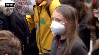 LIVE: Activists led by Greta Thunberg​ hit Glasgow during COP26 summit