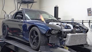 928 RWHP on my old 3 Rotor RX-7!! | Rob Dahm