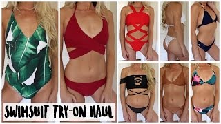 HUGE Affordable Swimsuit TRY-ON Haul 2017: Zaful Review | Tasha Farsaci
