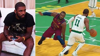 Kyrie Irving Plays NBA 2K19 & Breaks LeBron James Ankles GAMEPLAY (Parody)