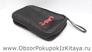 Сумочка - чехол для мультиметра и т.п. приборов. Распаковка покупок из Китая 2017.