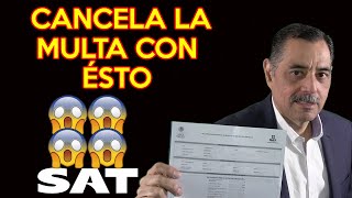 Cómo Cancelar Multas del SAT Improcedentes desde tu propia oficina. 2/7