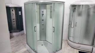 как собрать душевую кабину river desna 120/90/26 L