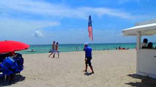 Майами South beach Miami Florida ПЛЯЖ 18 авг 2012