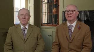 Gilbert & George sing "Underneath the Arches"