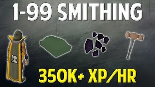 Runescape 2016 | 1-99 Smithing Guide