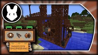 Immersive Engineering: Making a Max Power Water Wheel Look Nice! Minecraft 1.10.2/1.11.2