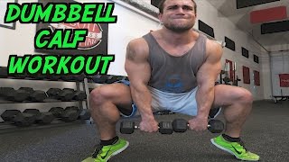 Intense 5 Minute Dumbbell Calf Workout