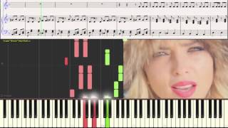 Serebro - MiMiMi (Ноты для фортепиано) (piano cover)