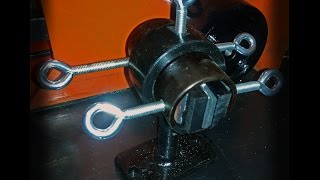 Самодельное приспособление для обработки рукоятей ножей