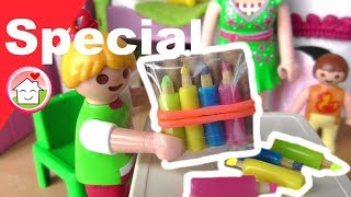 Playmobil Film deutsch Pimp my PLAYMOBIL Buntstifte / Basteln / DIY für Kinder - Familie Hauser