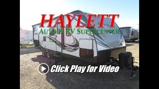 HaylettRV - 2018 Passport 2670BH Grand Touring Ultralite Bunkhouse Outside Kitchen Travel Trailer