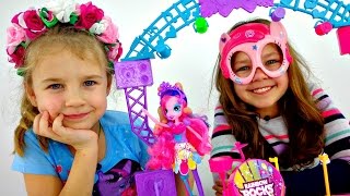 Эквестрия Герлз идут на рок-концерт. Игрушки для девочек.