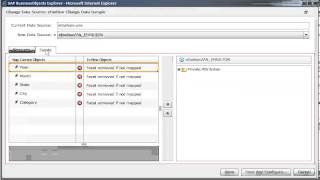 Change the data source of an information space: Explorer 4.1