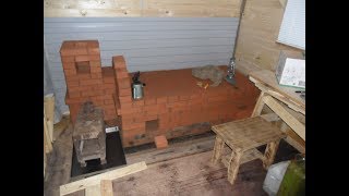 ПЕЧЬ Лежанка в бане своими руками плюс порядовки