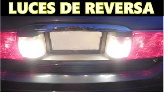 Circuito electrico de las LUCES DE REVERSA