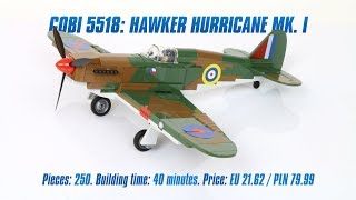 [COBI 5518] Hawker Hurricane Mk I review & speed build