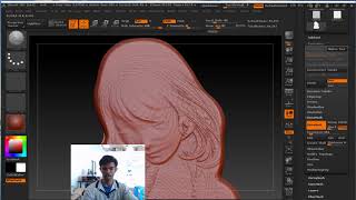 Make a base Relief/ Statue in a 60  sec with Zbrush
