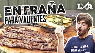 Entraña Asada Picante Solo para Valientes - Receta de Locos X el Asado