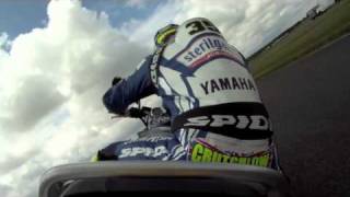 Cal Crutchlow onboard a Yamaha XJR1300