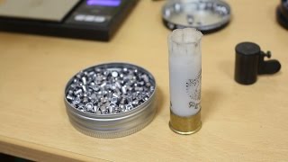 Карамультук. Стреляем пульками для пневматики из дробовика.