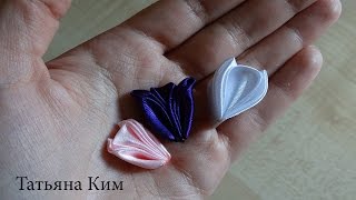 3 Новых Лепестка Канзаши одним способом/New Petals Kanzashi